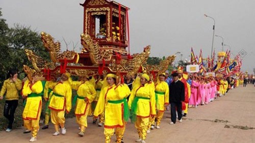 Thai Binh : ouverture de la fête du temple des rois Tran  - ảnh 1